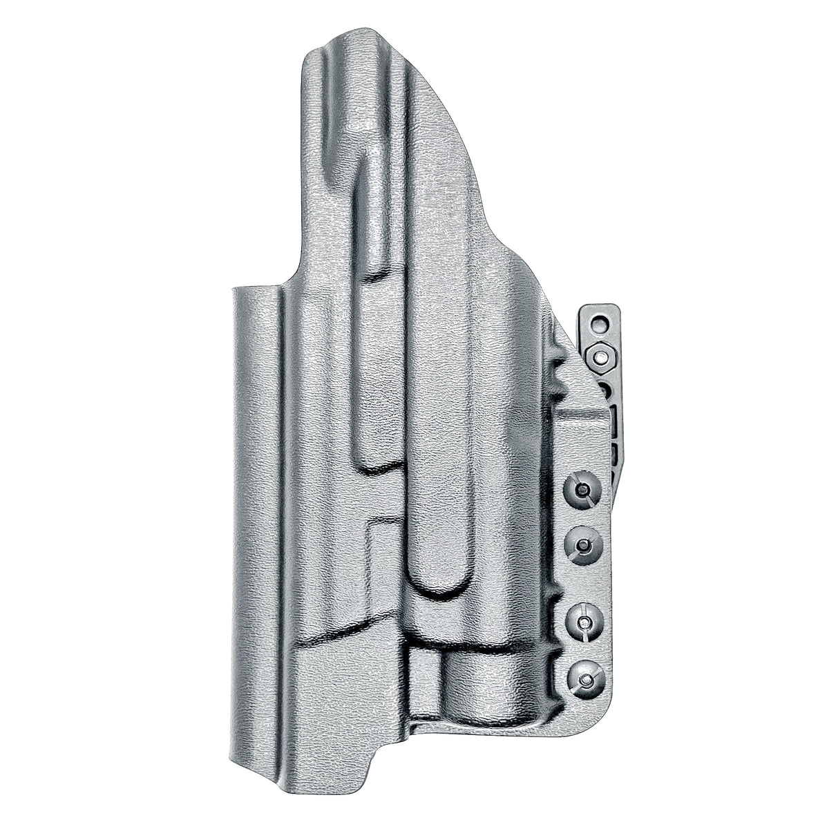 Inside Waistband (IWB AIWB) holster for Smith & Wesson M&P M2.0 10mm 5.6 Performance Center with thumb safety and TLR-1 HL, made in USA.