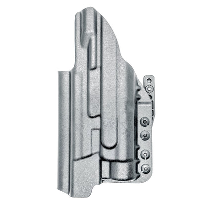 Inside Waistband (IWB AIWB) holster for Smith & Wesson M&P M2.0 10mm 5.6 Performance Center with thumb safety and TLR-1 HL, made in USA.