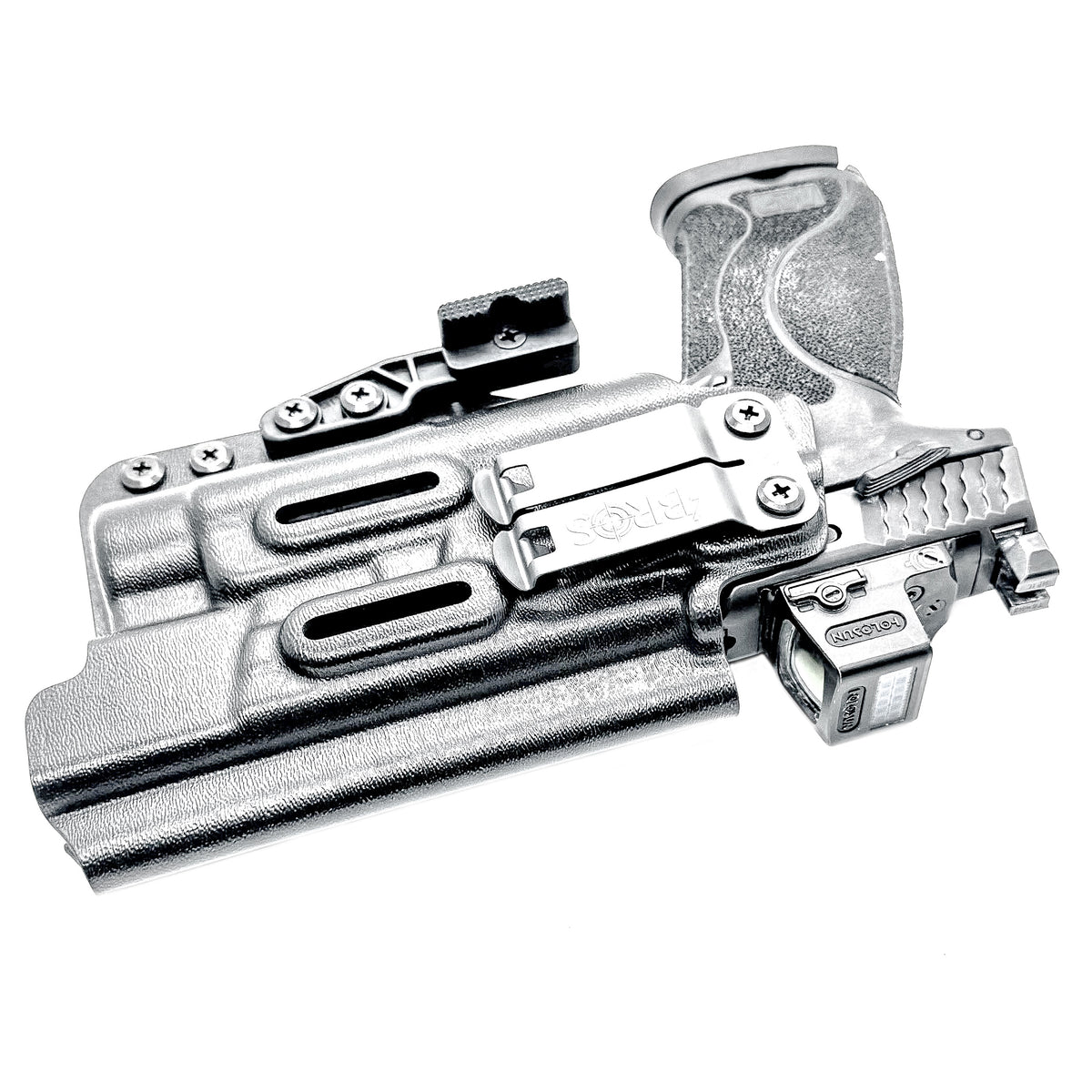 Inside Waistband (IWB AIWB) holster for Smith & Wesson M&P M2.0 10mm 5.6 Performance Center with thumb safety and TLR-1 HL, made in USA.