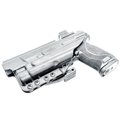 Inside Waistband (IWB AIWB) holster for Smith & Wesson M&P M2.0 10mm 5.6 Performance Center with thumb safety and TLR-1 HL, made in USA.
