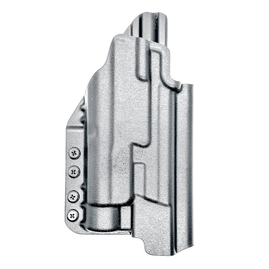 Outside Waistband (OWB) holster for Smith & Wesson M&P M2.0 10mm 5.6 Performance Center with thumb safety and TLR-1 HL, made in USA.