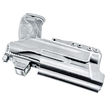 For the best Inside Waistband IWB Holster for the Smith & Wesson 5.6 10MM Performance Center pistol & Streamlight TLR-1 HL-X shop Four Brothers 4BROS Holsters.