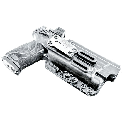 For the best Inside Waistband IWB Holster for the Smith & Wesson 5.6 10MM Performance Center pistol & Streamlight TLR-1 HL-X shop Four Brothers 4BROS Holsters.