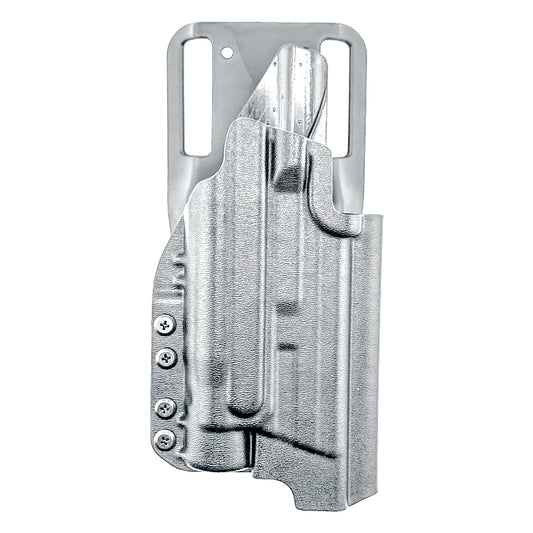 For the best OWB Smith & Wesson 5.6 10MM Performance Center pistol & Streamlight TLR-1 HL-X Duty & Competition Holster, shop Four Brothers 4BROS Holsters.