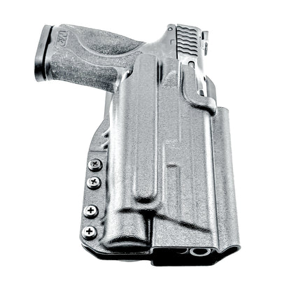 For the best Outside Waistband OWB Smith & Wesson M2.0 5" 9MM pistol & Streamlight TLR-1 HL-X Duty & Competition Style Holster, shop Four Brothers Holsters.