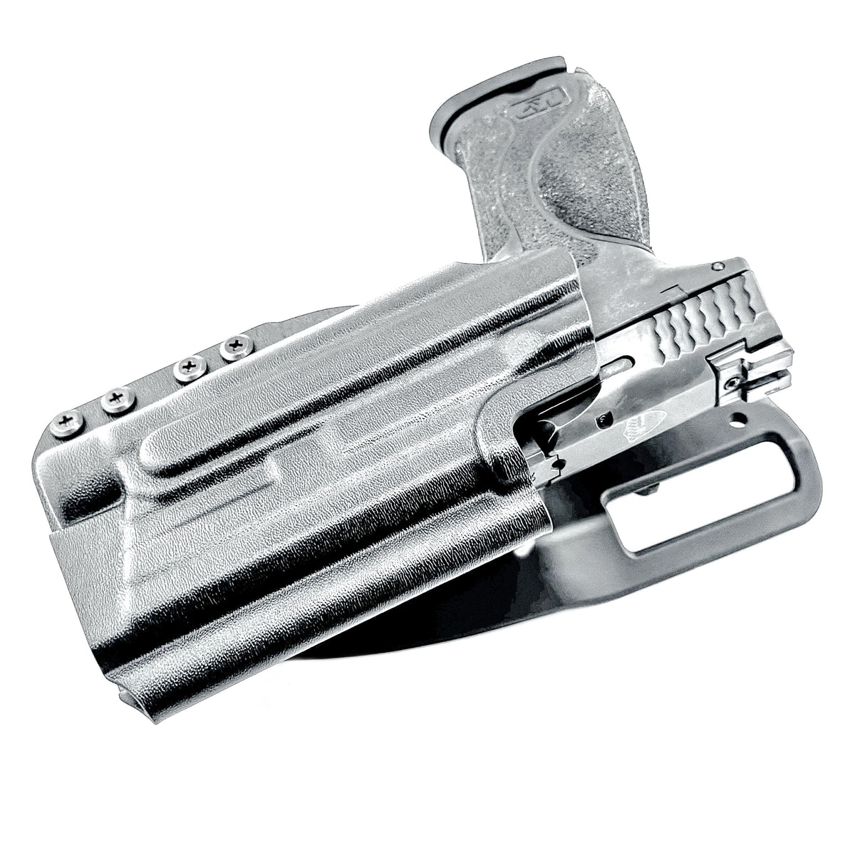 For the best Outside Waistband OWB Smith & Wesson M2.0 5" 9MM pistol & Streamlight TLR-1 HL-X Duty & Competition Style Holster, shop Four Brothers Holsters.