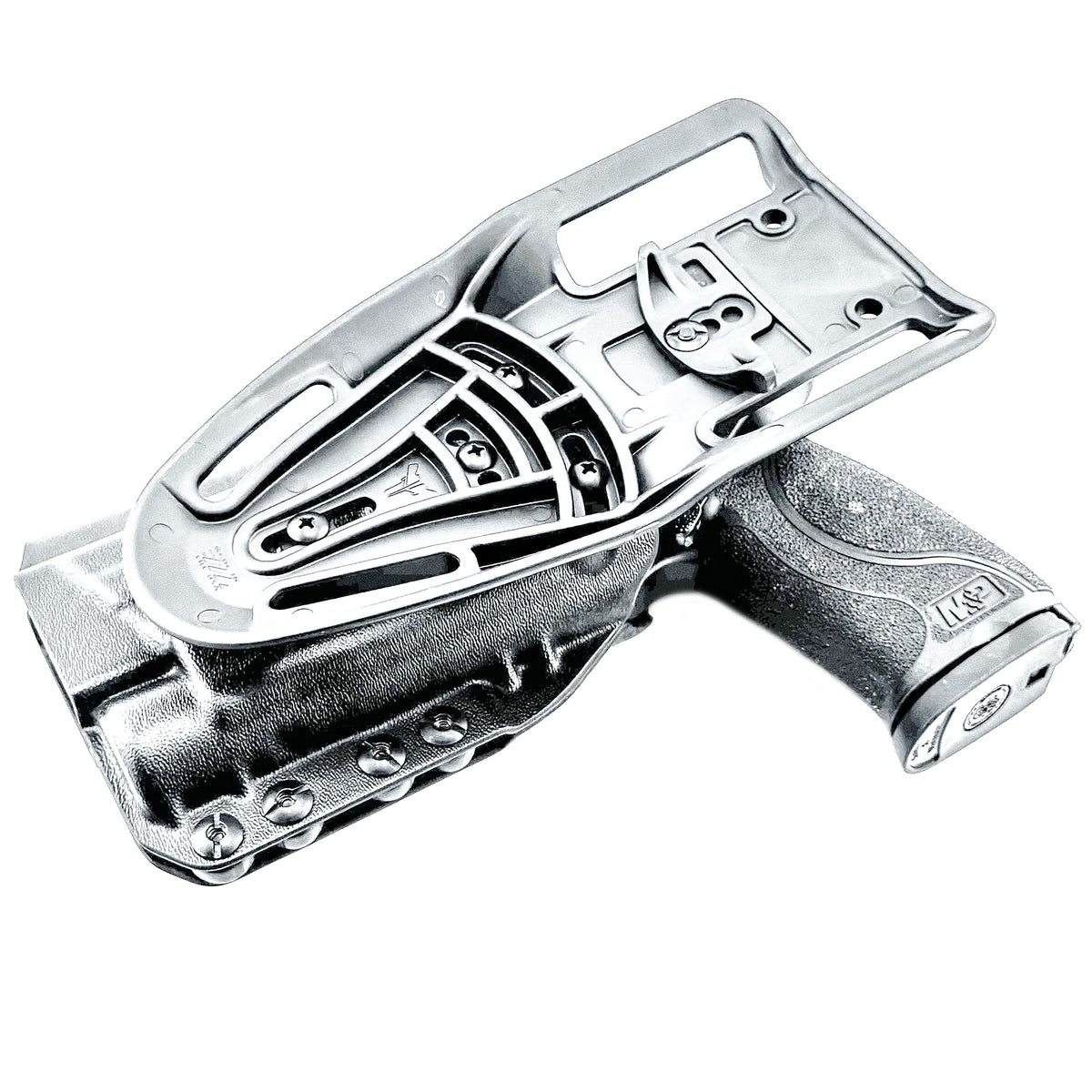 For the best Outside Waistband OWB Smith & Wesson M2.0 5" 9MM pistol & Streamlight TLR-1 HL-X Duty & Competition Style Holster, shop Four Brothers Holsters.