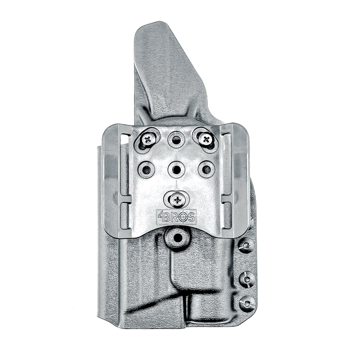 For the best Outside Waistband OWB holster for the Smith & Wesson M2.0 5" 9MM pistol with the Streamlight TLR-1 HL-X shop Four Brothers 4BROS Holsters.