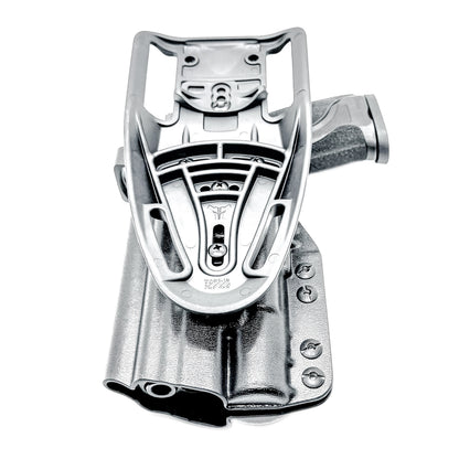 Shop the 4BROS Duty & Competition Holster for S&W M&P M2.0 Competitor & Metal HD pistols with SureFire X300 lights. Optics ready; formed using .093" Kydex.