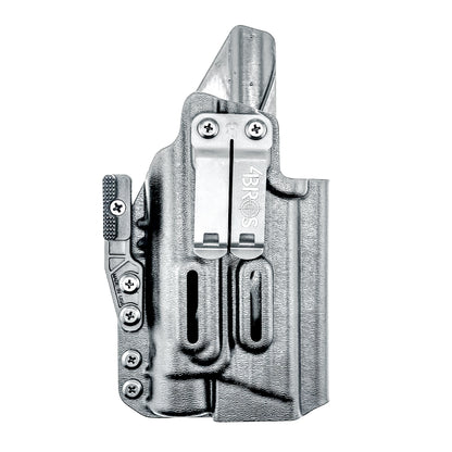 Smith & Wesson M&P M2.0 Metal HD and Streamlight TLR-1 HL-X Inside Waistband IWB holster with adjustable retention and optic compatibility.