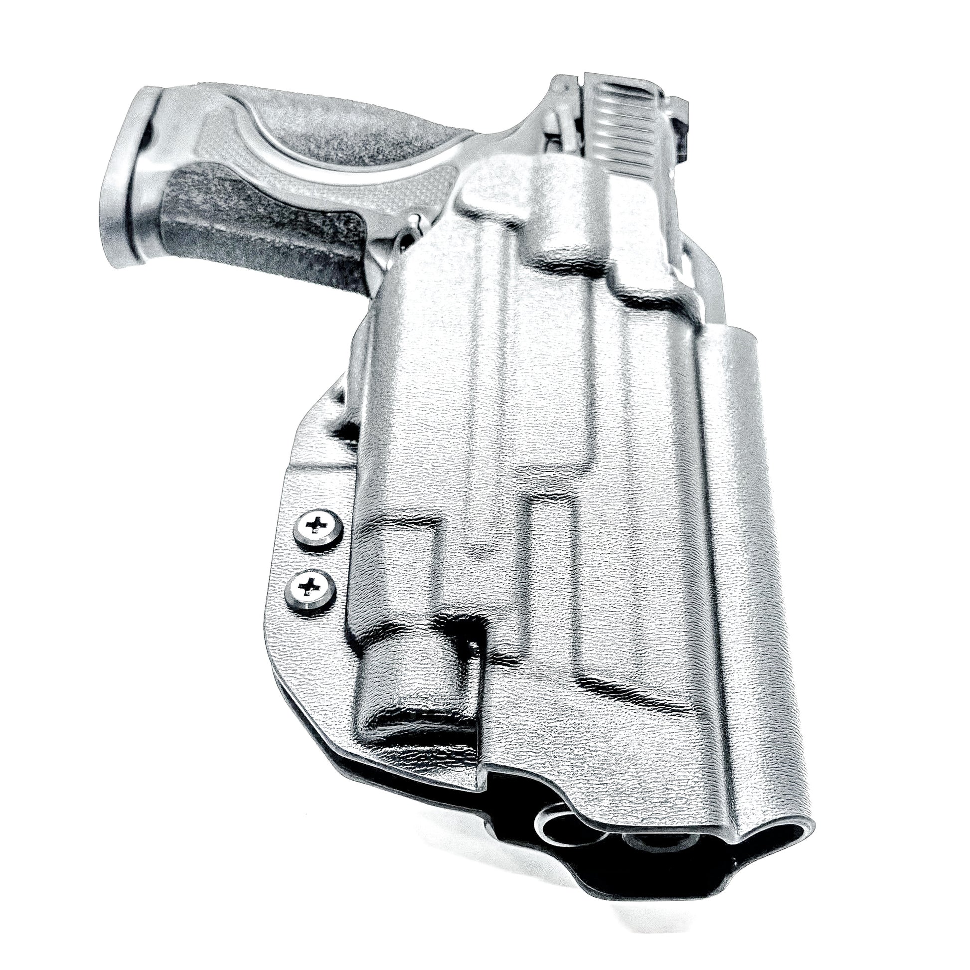 OWB Outside Waistband light duty & competition holster for the Smith & Wesson M&P M2.0 Metal HD with TLR-7 A, X, or HL-X in Black with Duty Drop Attachment.