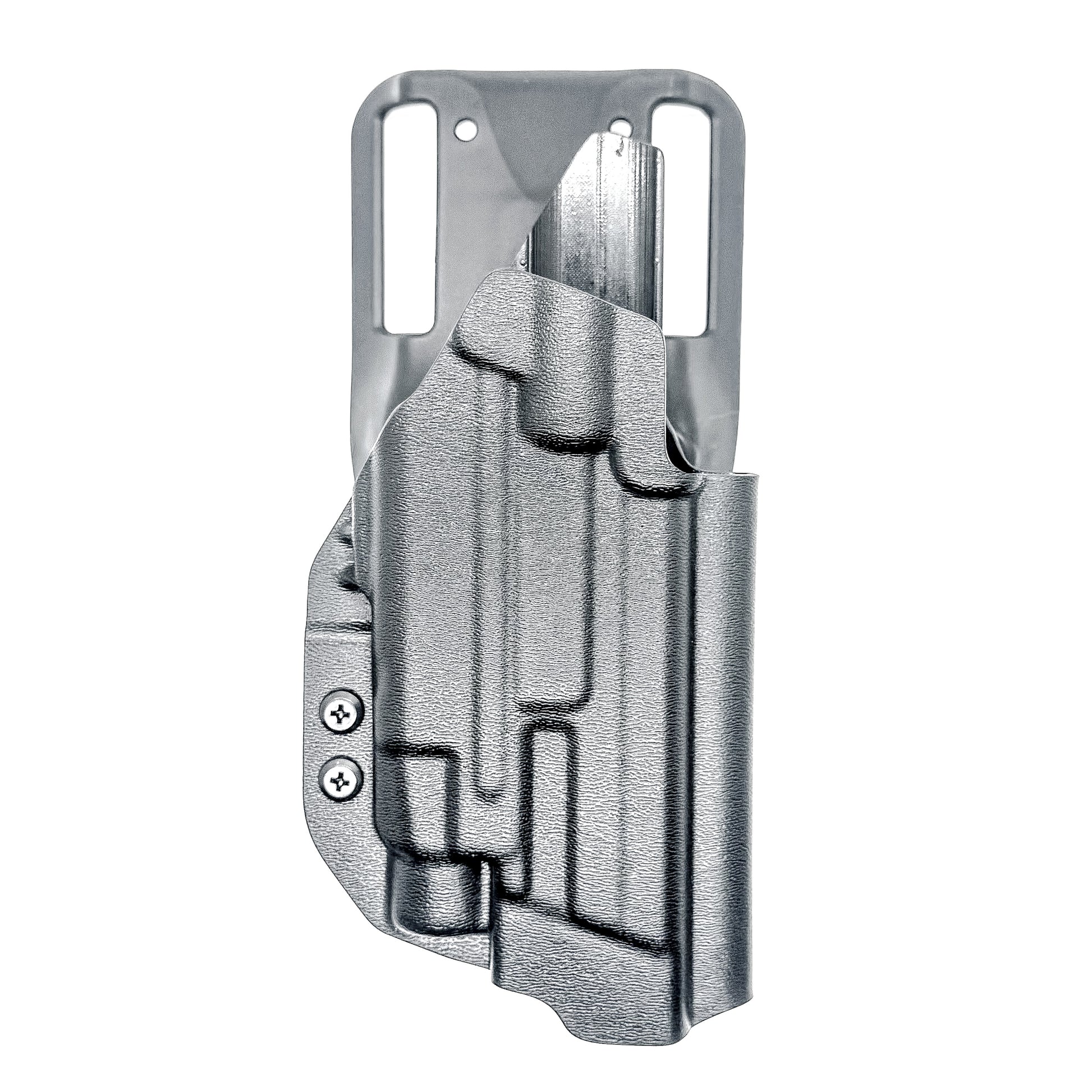 OWB Outside Waistband light duty & competition holster for the Smith & Wesson M&P M2.0 Metal HD with TLR-7 A, X, or HL-X in Black with Duty Drop Attachment.