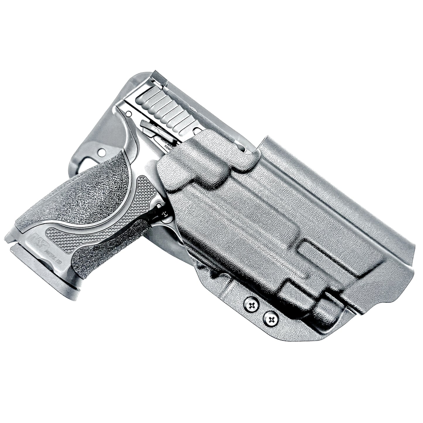 OWB Outside Waistband light duty & competition holster for the Smith & Wesson M&P M2.0 Metal HD with TLR-7 A, X, or HL-X in Black with Duty Drop Attachment.