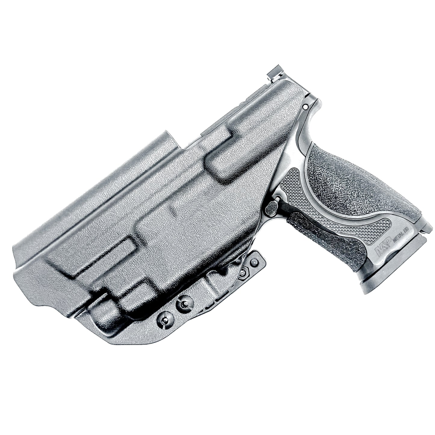 IWB Inside Waistband holster for the Smith & Wesson M&P M2.0 Metal HD with Streamlight TLR-7 A, X or HL-X in black with a DCC Monoblock and a ModWing.