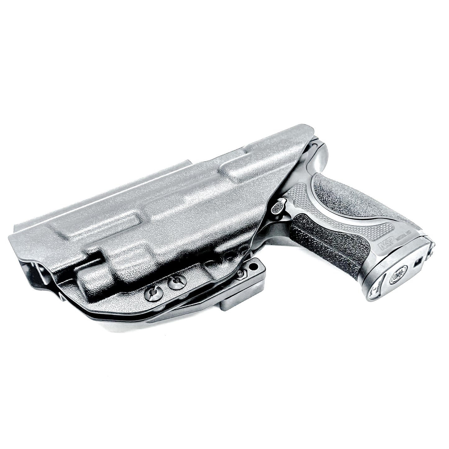 IWB Inside Waistband holster for the Smith & Wesson M&P M2.0 Metal HD with Streamlight TLR-7 A, X or HL-X in black with a DCC Monoblock and a ModWing.