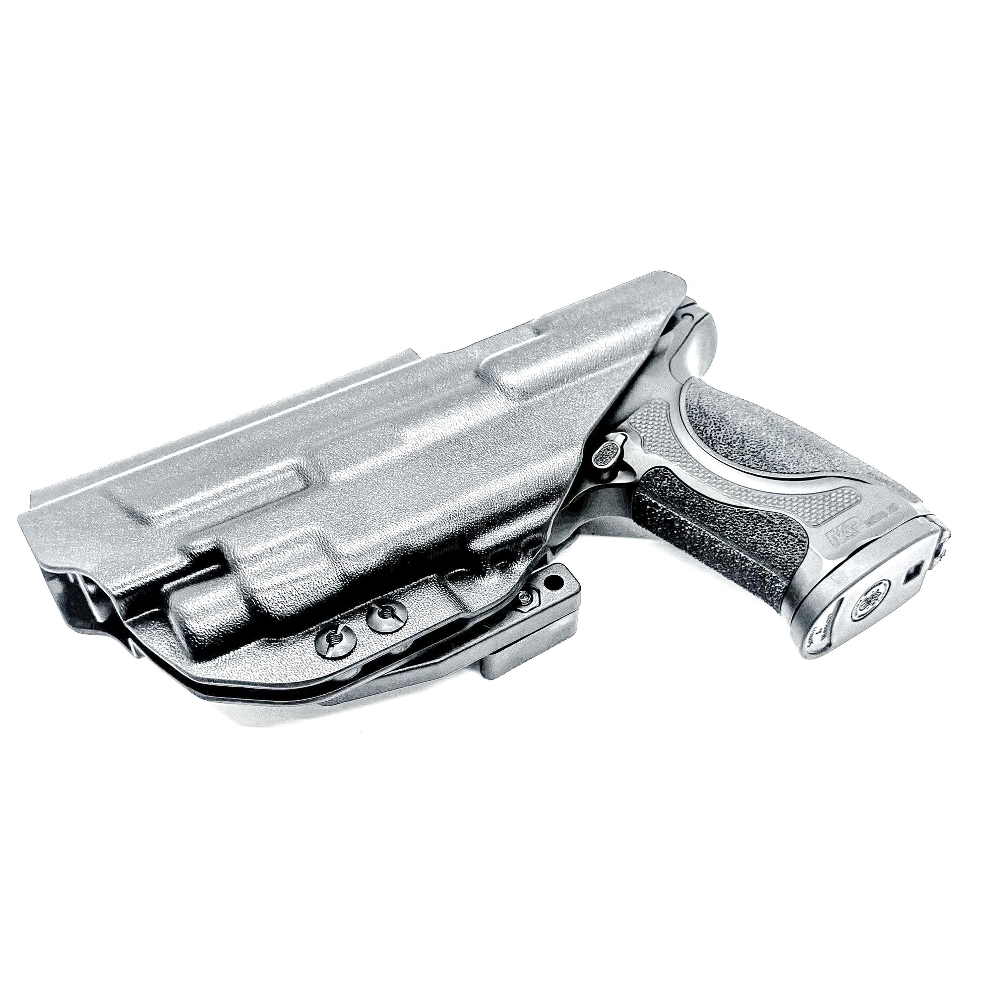 IWB Inside Waistband holster for the Smith & Wesson M&P M2.0 Metal HD with Streamlight TLR-7 A, X or HL-X in black with a DCC Monoblock and a ModWing.