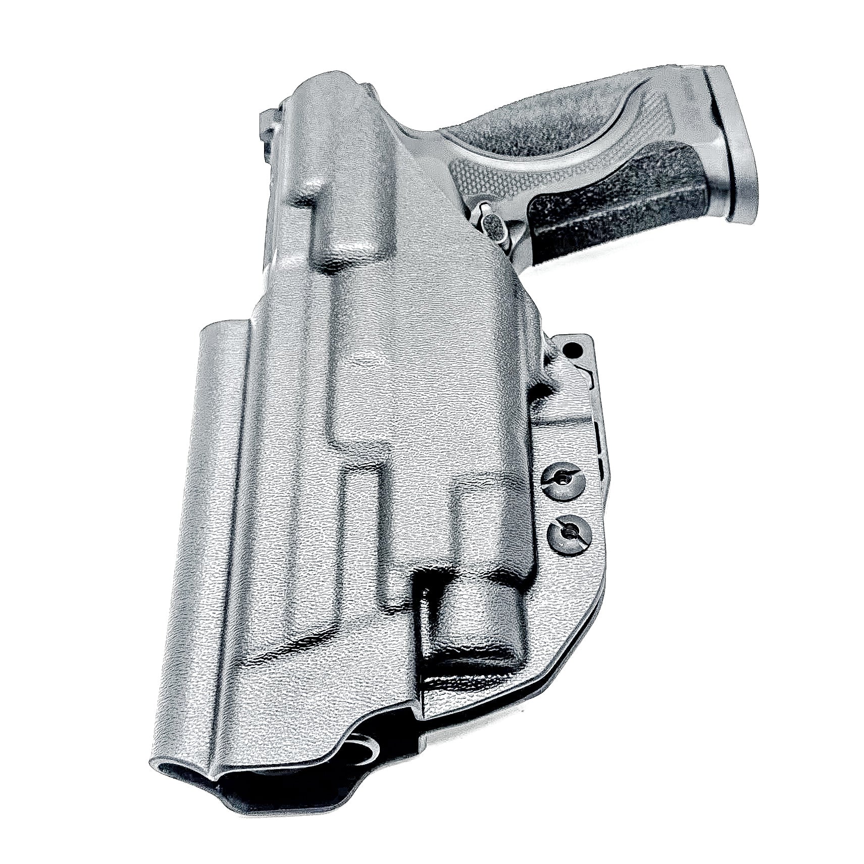 IWB Inside Waistband holster for the Smith & Wesson M&P M2.0 Metal HD with Streamlight TLR-7 A, X or HL-X in black with a DCC Monoblock and a ModWing.