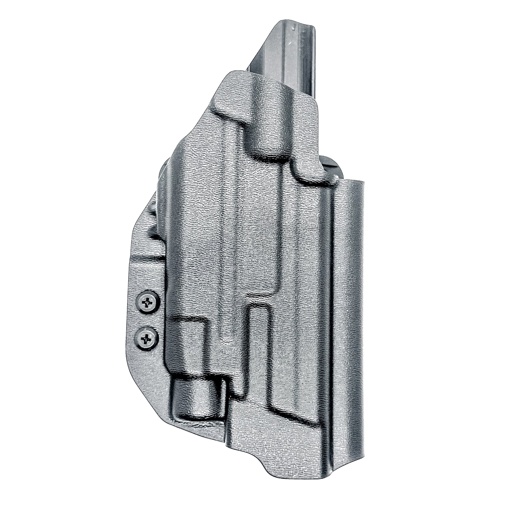 Black OWB Outside Waistband holster for the Smith & Wesson M&P M2.0 Metal HD with Streamlight TLR-7 A, X, or HL-X with a 4BROS 1.5" Belt Slide.