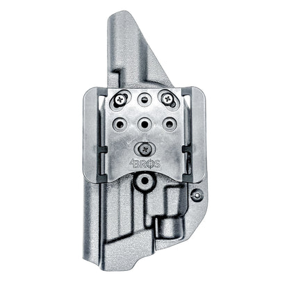 Black OWB Outside Waistband holster for the Smith & Wesson M&P M2.0 Metal HD with Streamlight TLR-7 A, X, or HL-X with a 4BROS 1.5" Belt Slide.