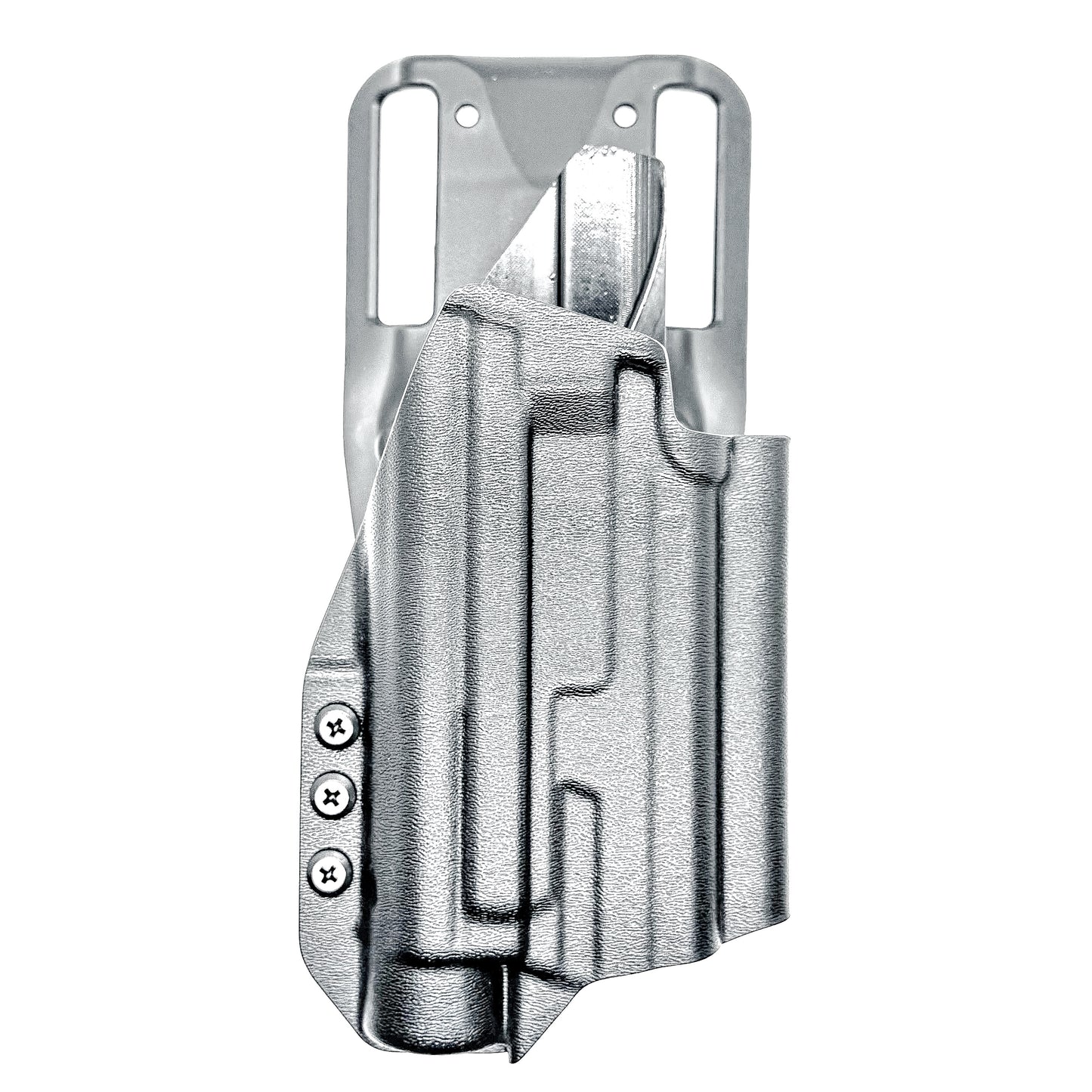 OWB duty and competition Kydex holster for the Smith & Wesson M2.0 4.25" Metal 9mm with the Streamlight TLR-1 HL-X.