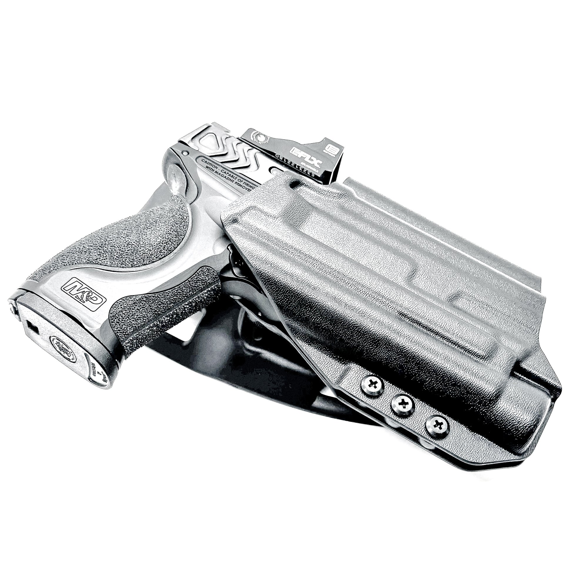 OWB duty and competition Kydex holster for the Smith & Wesson M2.0 4.25" Metal 9mm with the Streamlight TLR-1 HL-X.
