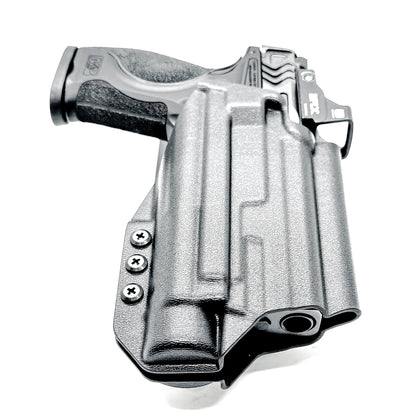 OWB duty and competition Kydex holster for the Smith & Wesson M2.0 4.25" Metal 9mm with the Streamlight TLR-1 HL-X.