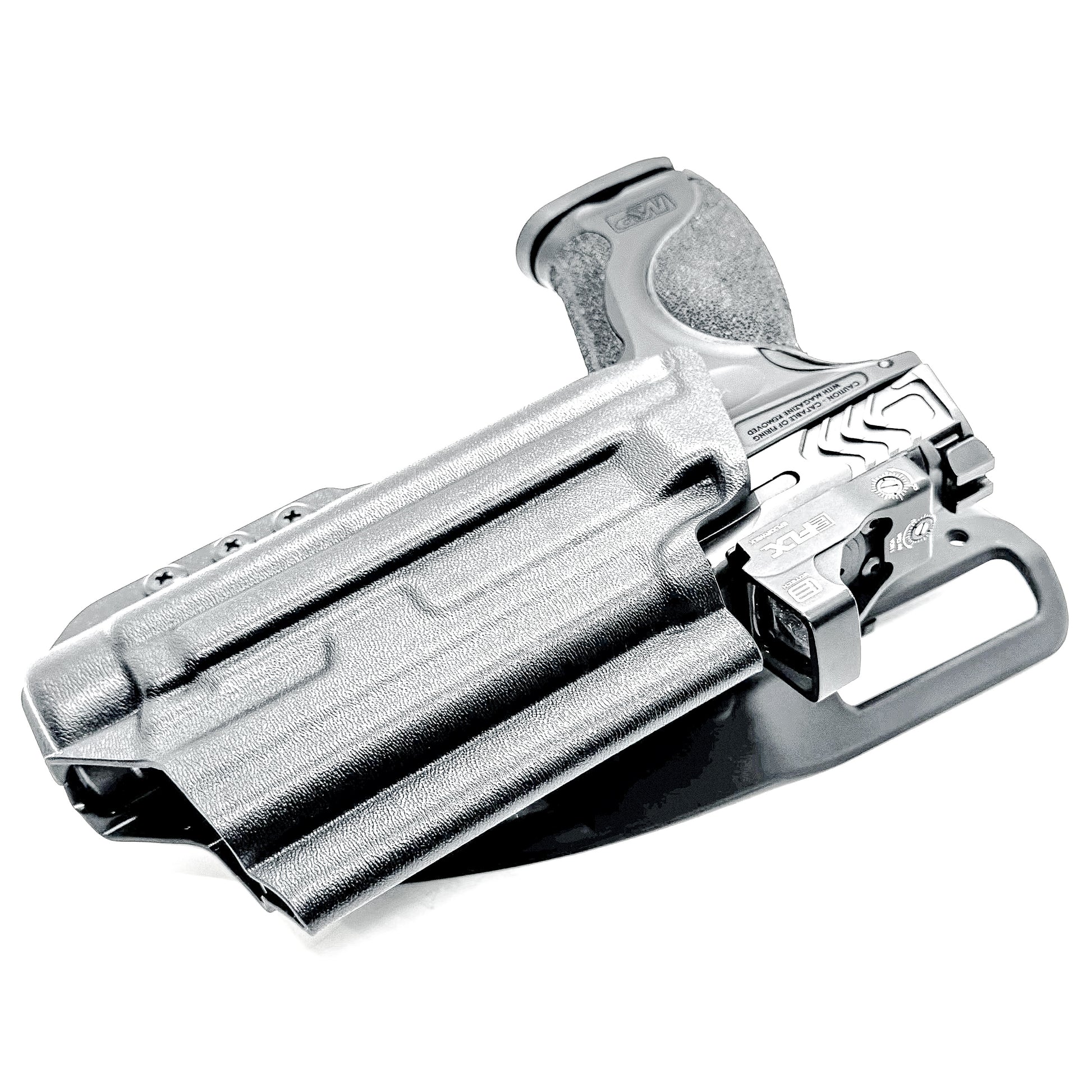 OWB duty and competition Kydex holster for the Smith & Wesson M2.0 4.25" Metal 9mm with the Streamlight TLR-1 HL-X.