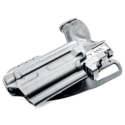 OWB duty and competition Kydex holster for the Smith & Wesson M2.0 4.25" Metal 9mm with the Streamlight TLR-1 HL-X.