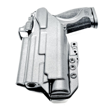 Inside Waistband IWB for the Smith & Wesson Metal 9mm 4" pistol with the Streamlight TLR-1 HL-X Kydex Holster from Four Brothers 4BROS Holsters.