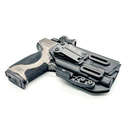 For the best Inside Waistband IWB AIWB Holster for the Smith & Wesson M&P Metal 9mm 4" pistol & Streamlight TLR-7X, A or HL-X, shop Four Brothers Holsters. 