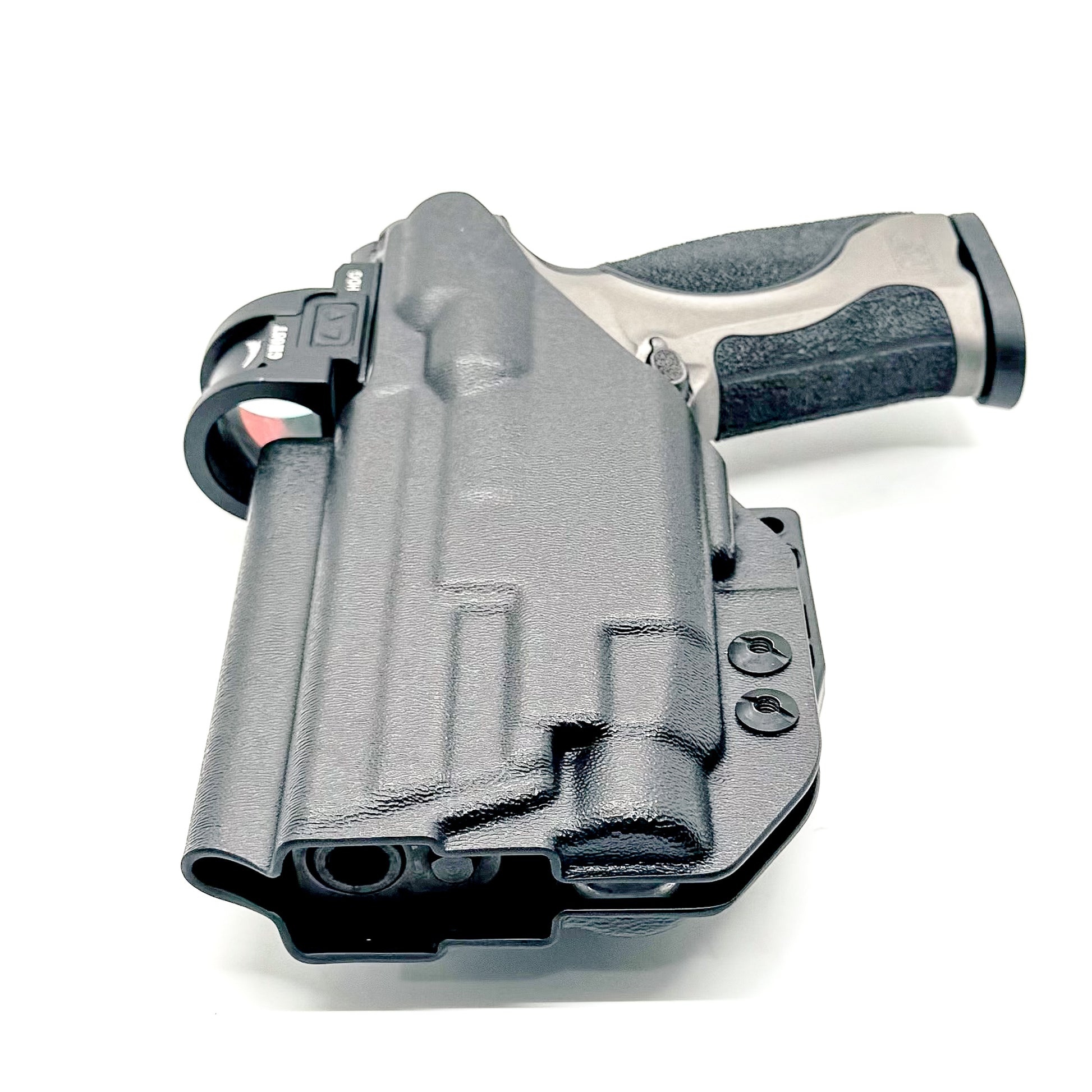 For the best Inside Waistband IWB AIWB Holster for the Smith & Wesson M&P Metal 9mm 4" pistol & Streamlight TLR-7X, A or HL-X, shop Four Brothers Holsters. 