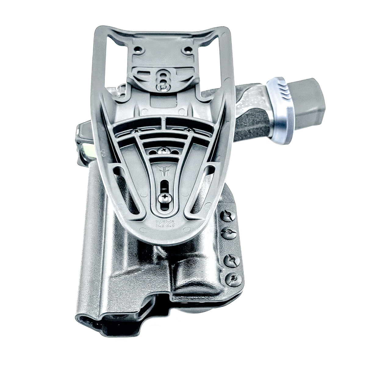 Duty & competition holster for Smith & Wesson SPEC Series M&P 9 Metal M2.0 with TLR-1 HL-X. Rigid, reliable, and performance-built. Made in the USA.