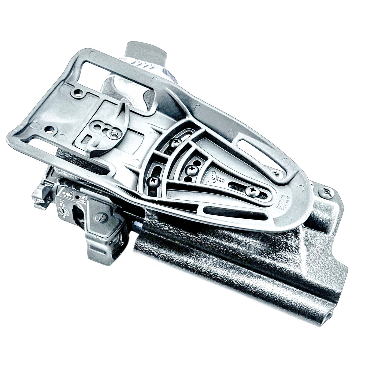 Duty & competition holster for Smith & Wesson SPEC Series M&P 9 Metal M2.0 with TLR-1 HL-X. Rigid, reliable, and performance-built. Made in the USA.