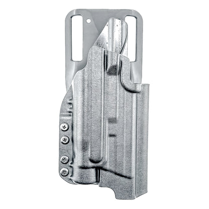 Duty & competition holster for Smith & Wesson SPEC Series M&P 9 Metal M2.0 with TLR-1 HL-X. Rigid, reliable, and performance-built. Made in the USA.
