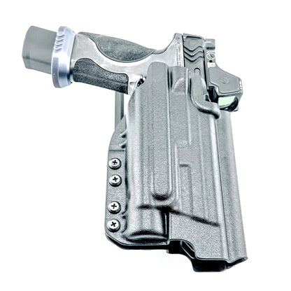 Duty & competition holster for Smith & Wesson SPEC Series M&P 9 Metal M2.0 with TLR-1 HL-X. Rigid, reliable, and performance-built. Made in the USA.