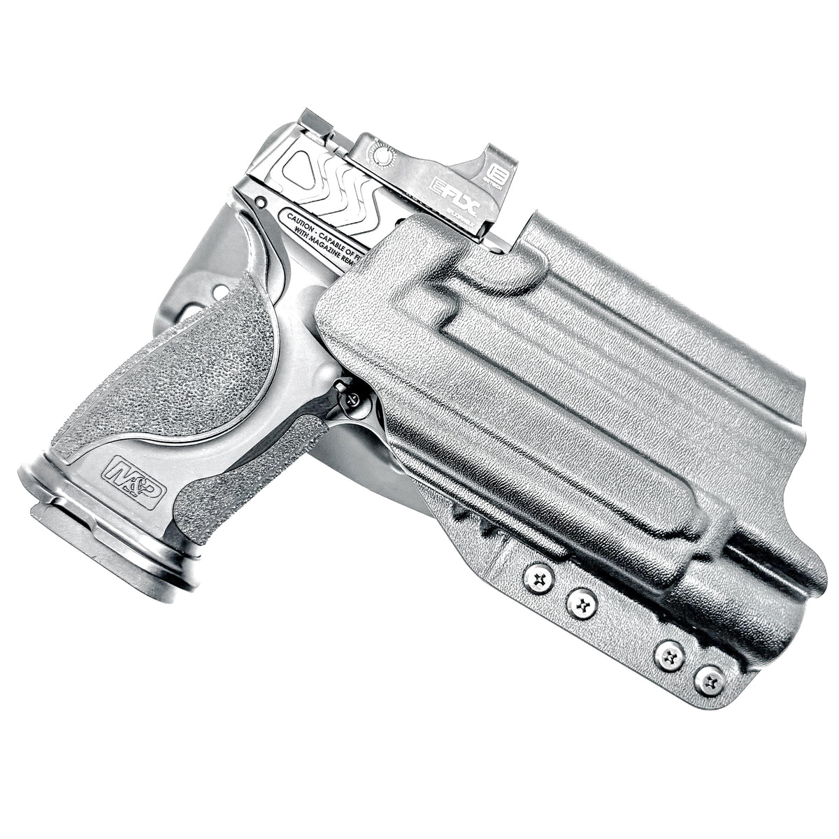 OWB Light-Duty & Competition Holster for Smith & Wesson M&P M2.0 Metal, Metal Carry Comp, and M&P M2.0 Metal Compact Spec Series VI & Surefire X300U or X300T