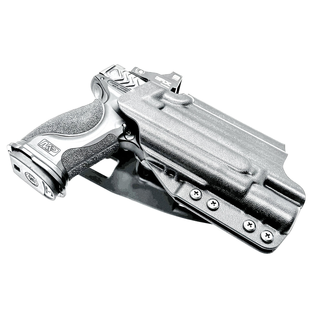 OWB Light-Duty & Competition Holster for Smith & Wesson M&P M2.0 Metal, Metal Carry Comp, and M&P M2.0 Metal Compact Spec Series VI & Surefire X300U or X300T