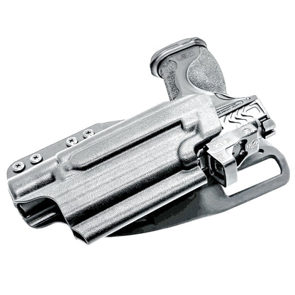 OWB Light-Duty & Competition Holster for Smith & Wesson M&P M2.0 Metal, Metal Carry Comp, and M&P M2.0 Metal Compact Spec Series VI & Surefire X300U or X300T