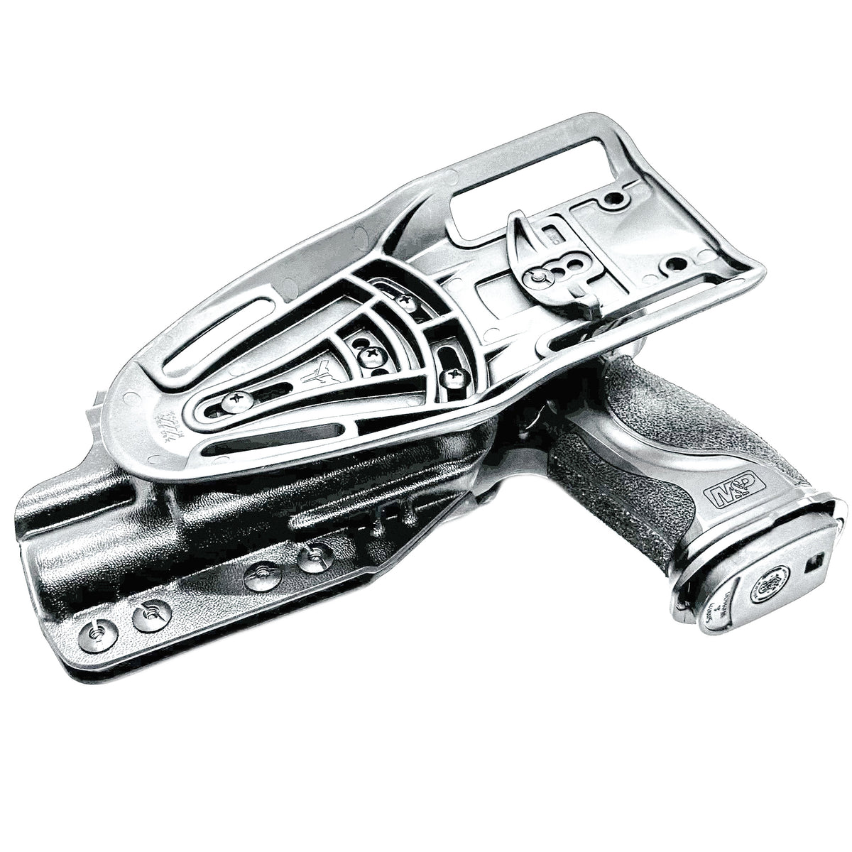 OWB Light-Duty & Competition Holster for Smith & Wesson M&P M2.0 Metal, Metal Carry Comp, and M&P M2.0 Metal Compact Spec Series VI & Surefire X300U or X300T