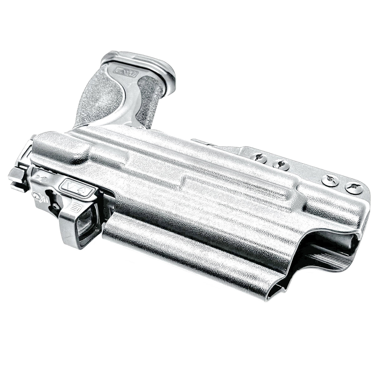 IWB (Inside Waistband) Holster for the Smith & Wesson M&P M2.0 Metal 4.25", M&P Metal Carry Comp, and M&P M2.0 Metal Compact Spec Series VI & Surefire X300U (A&B)