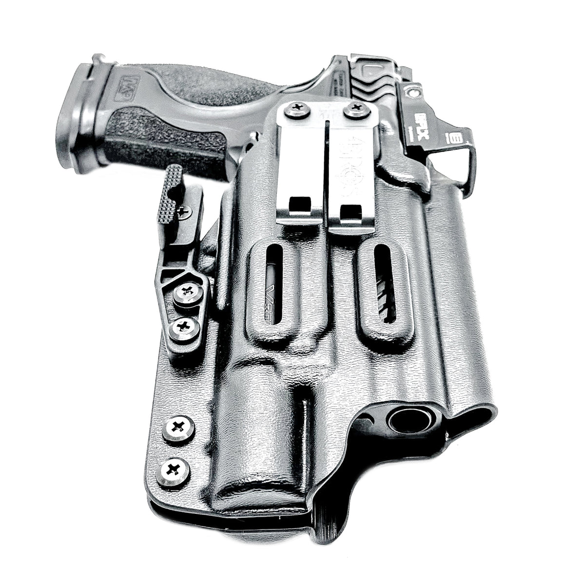 IWB (Inside Waistband) Holster for the Smith & Wesson M&P M2.0 Metal 4.25", M&P Metal Carry Comp, and M&P M2.0 Metal Compact Spec Series VI & Surefire X300U (A&B)