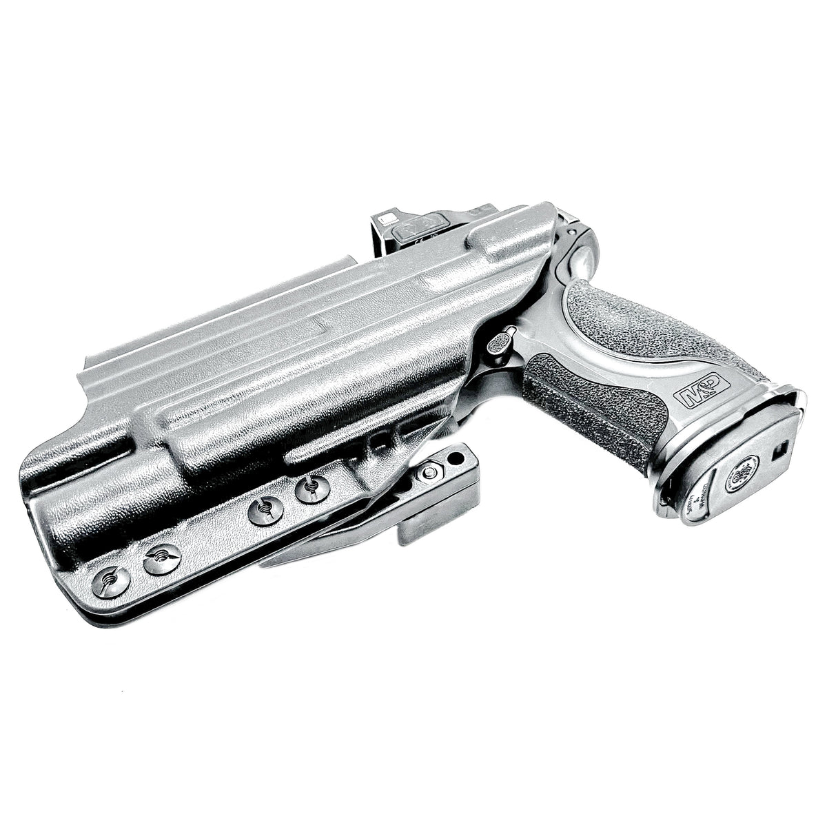 IWB (Inside Waistband) Holster for the Smith & Wesson M&P M2.0 Metal 4.25", M&P Metal Carry Comp, and M&P M2.0 Metal Compact Spec Series VI & Surefire X300U (A&B)