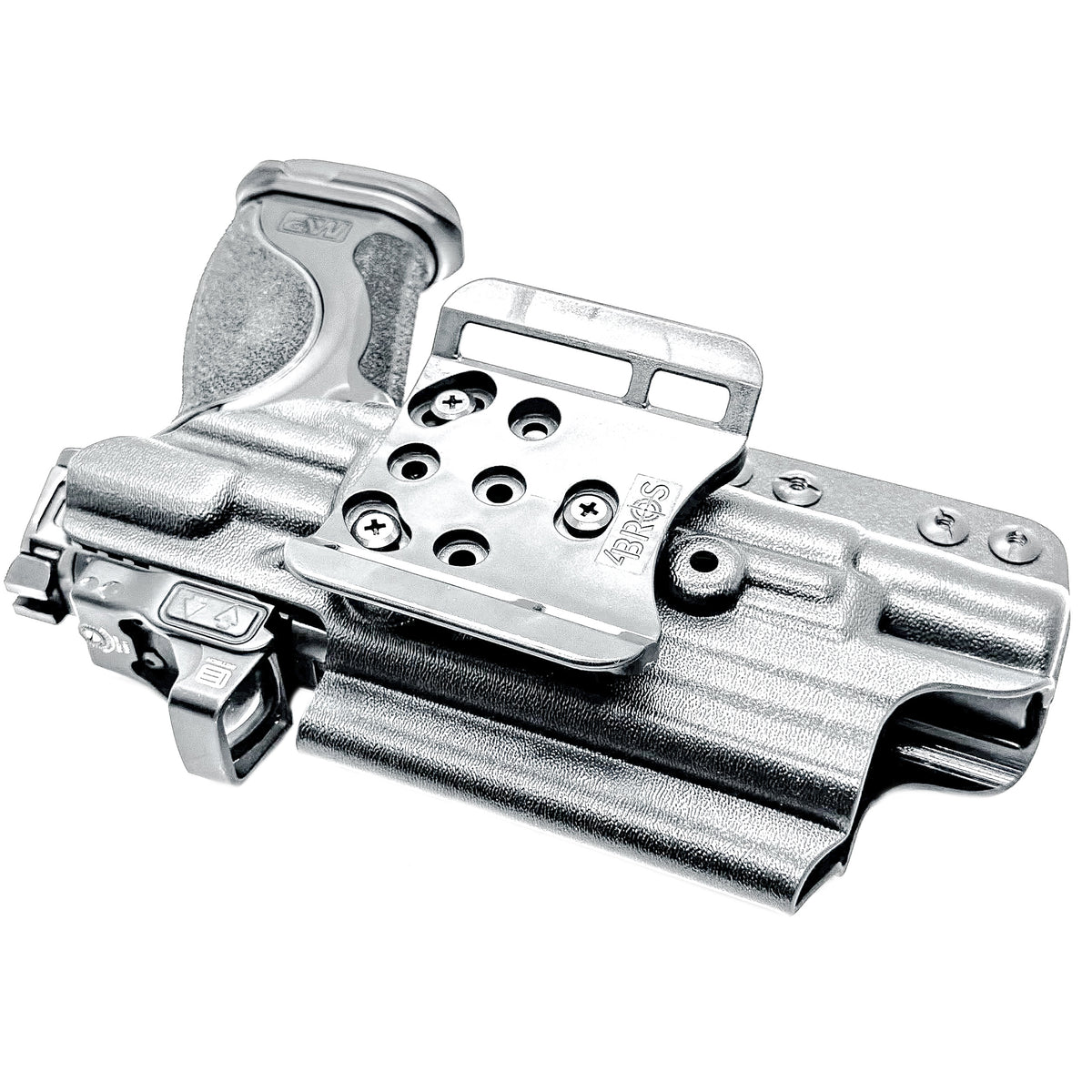 OWB (Outside Waistband) Holster for Smith & Wesson M&P M2.0 Metal 4.25", Metal Carry Comp, and M&P M2.0 Metal Compact Spec Series VI & Surefire X300U or X300T