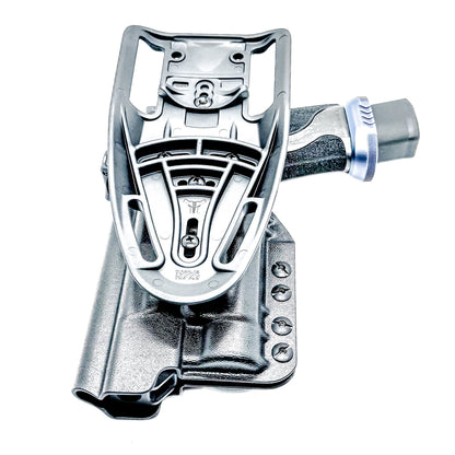 Outside Waistband light duty and competition holster for Smith & Wesson SPEC Series M&P 9 Metal M2.0 with Streamlight TLR-1 HL. Made in USA.