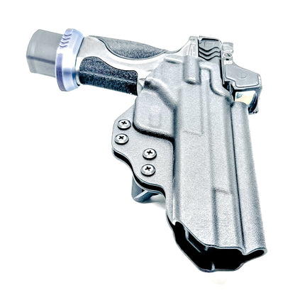 Smith & Wesson SPEC Series M&P 9 Metal M2.0 Outside Waistband Holster in Black with 4BROS Belt Slide