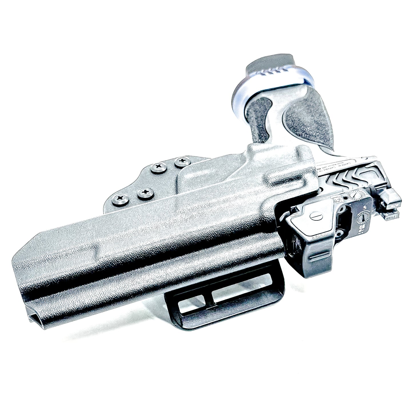 Smith & Wesson SPEC Series M&P 9 Metal M2.0 Outside Waistband Holster in Black with 4BROS Belt Slide