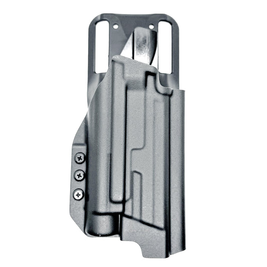 Black Duty & competition holster for Smith & Wesson SPEC Series M&P 9 Metal M2.0 with TLR-1 HL-X. Made in the USA.