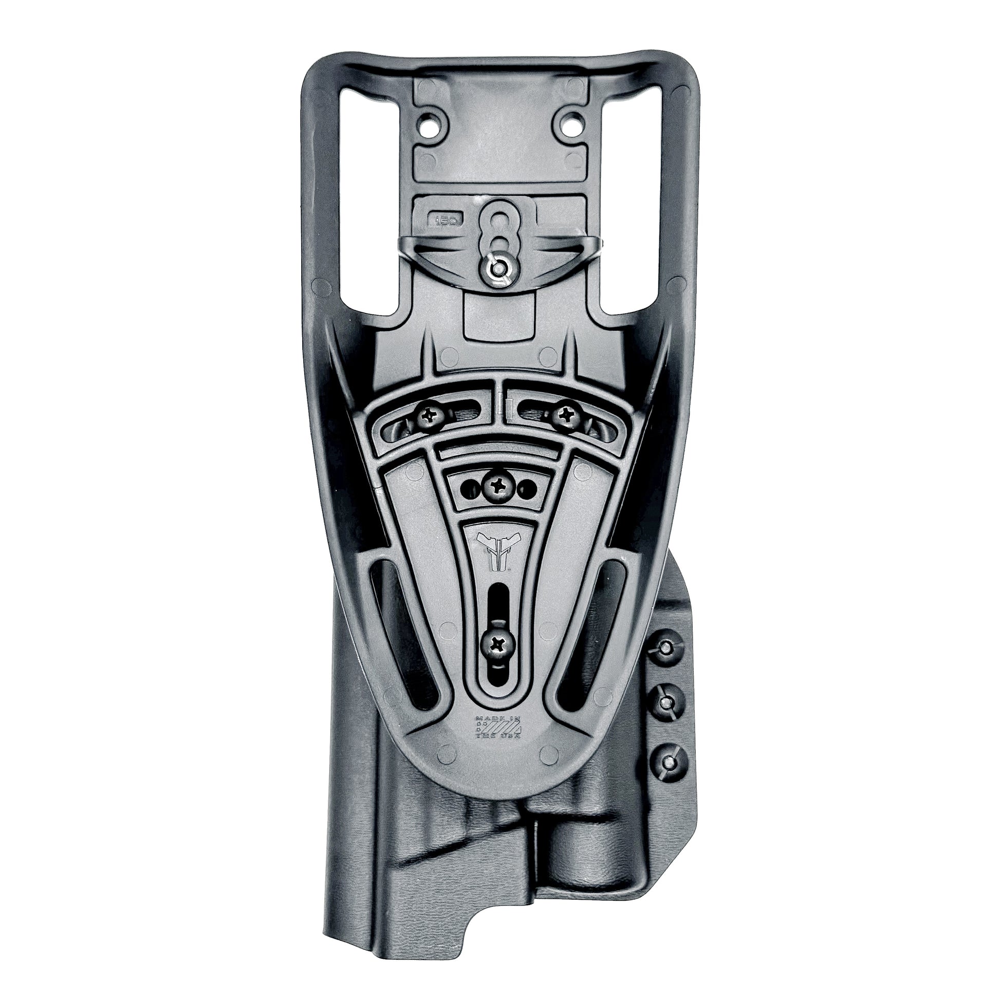 Black Duty & competition holster for Smith & Wesson SPEC Series M&P 9 Metal M2.0 with TLR-1 HL-X. Made in the USA.