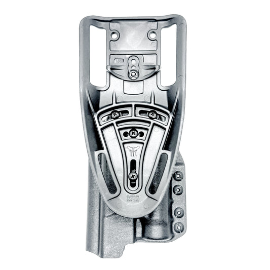 Black Outside Waistband Duty & Competition Holster for the Smith & Wesson SPEC Series M&P 9 Metal M2.0 & Streamlight TLR-1 HL with Duty Drop Attachment.