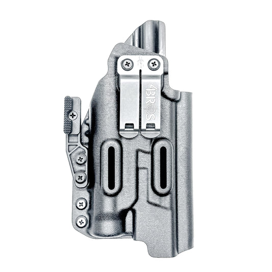 IWB AIWB Inside Waistband Holster for the Smith & Wesson SPEC Series M&P 9 Metal M2.0 with the TLR-1 HL in black with the DCC Monoblock and a modwing.